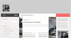 Desktop Screenshot of magazine-immobilier.org